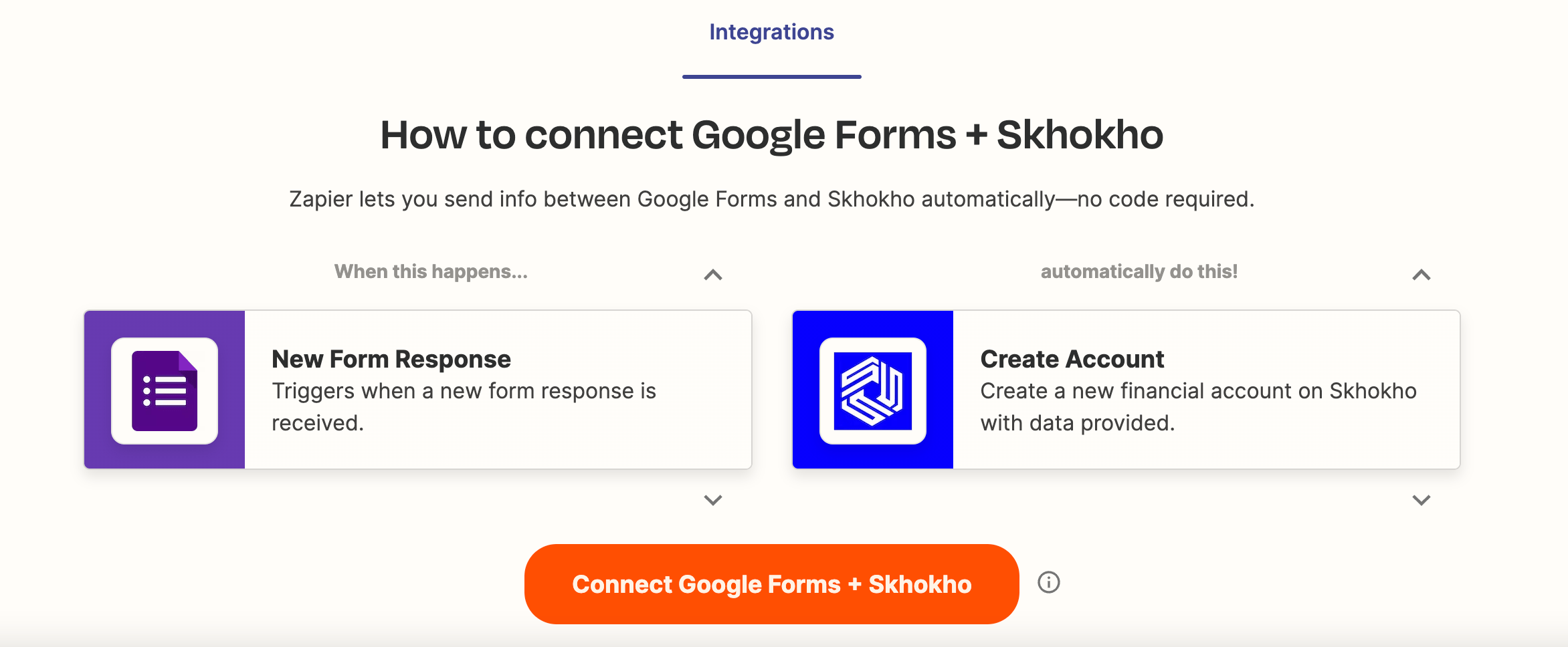 Zapier Save Google Form Responses as Contacts in CRM