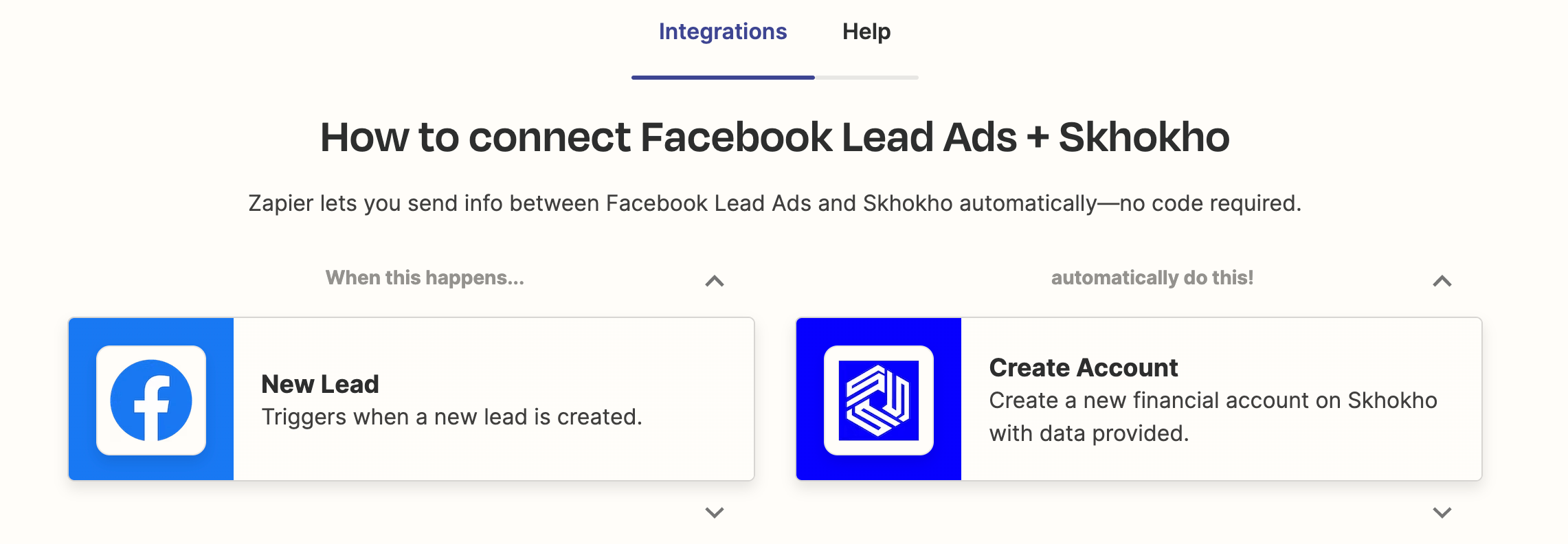 Zapier Connect Facebook Lead Ads to a CRM