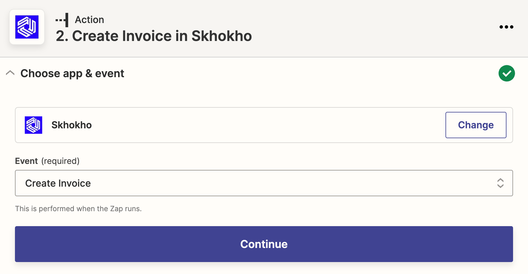 Get data from Skhokho invoices to Google Sheets